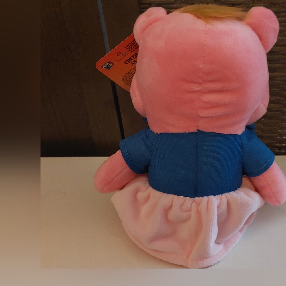 Stranger Things x Care Bears Cheer Bear as Eleven 9” Plush Netflix NWT - Picture 4 of 4